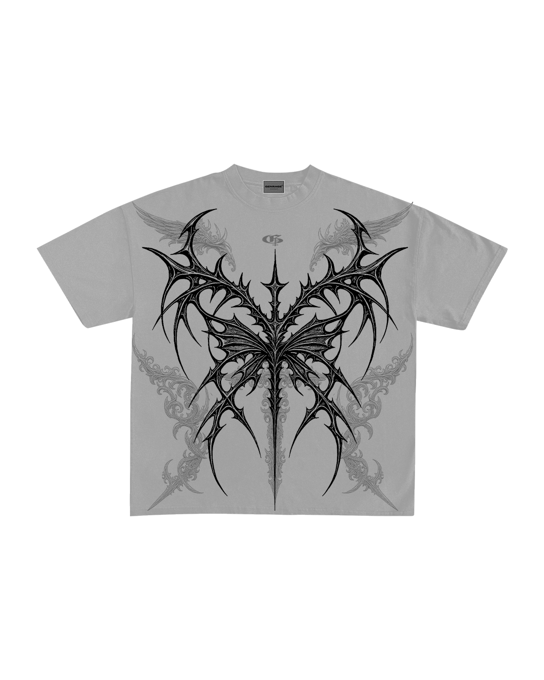 Nemesis Grey Boxy Oversized Tshirt