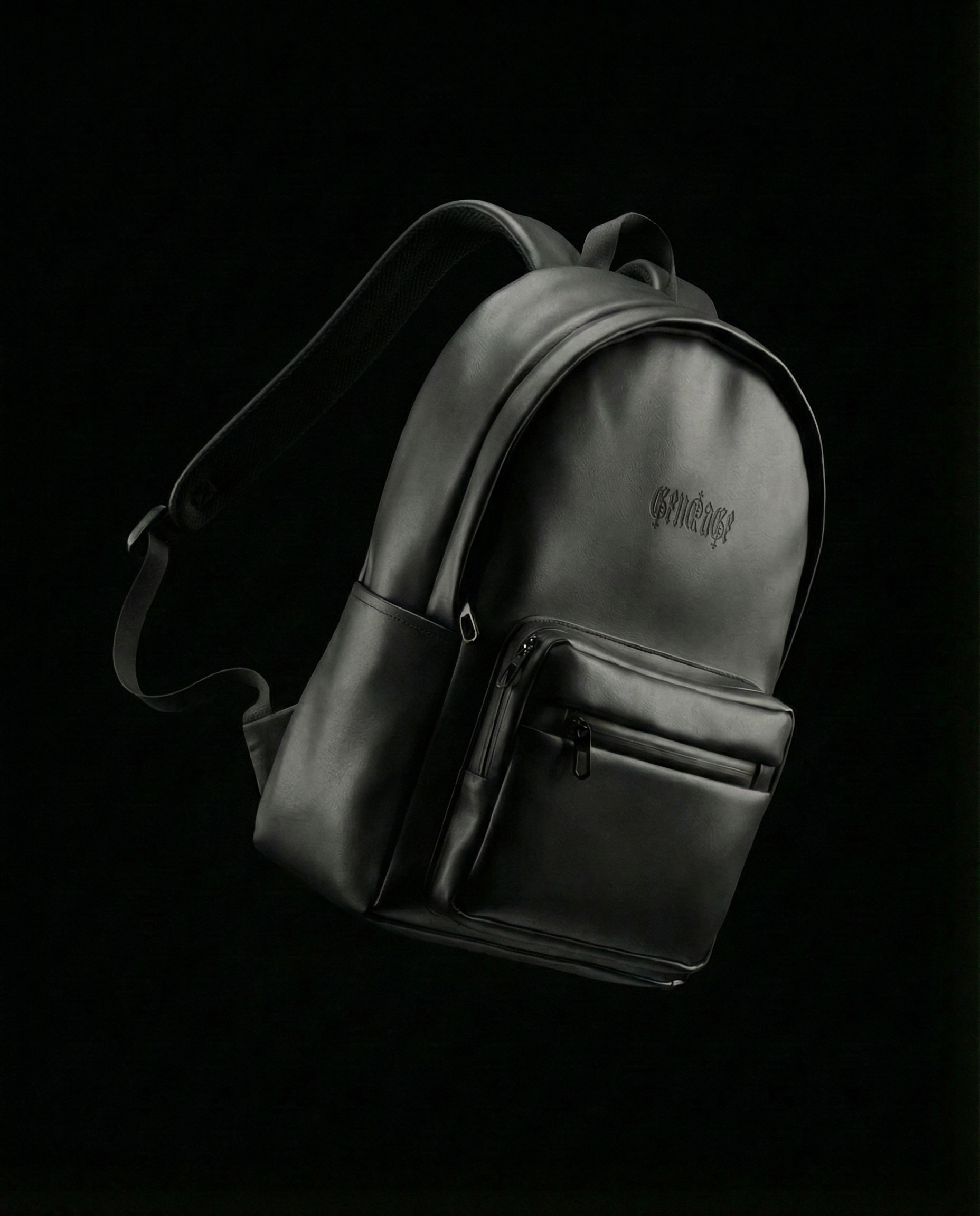 LEATHER BAGPACK