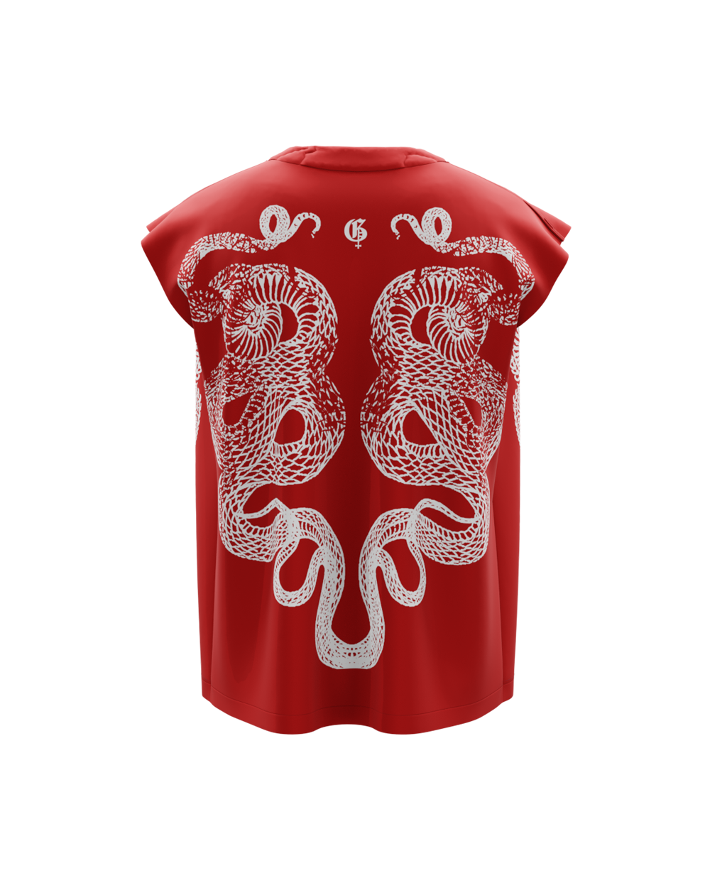 Gnarl Red Boxy Unisex Vest