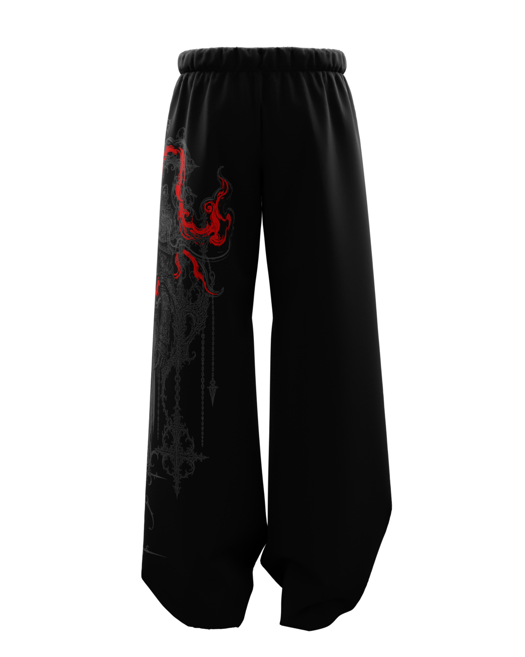 Ignite Black Baggy Pants