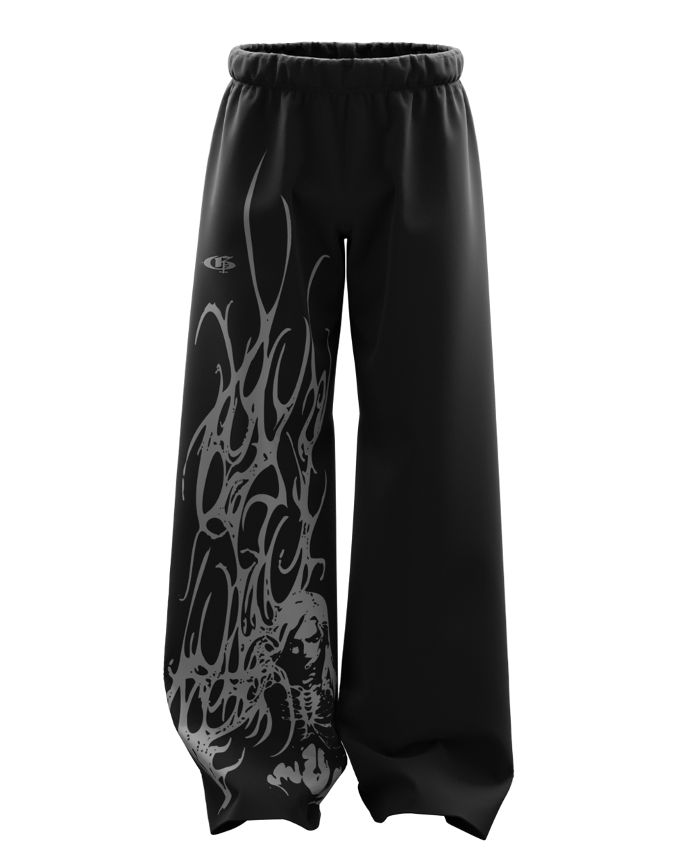 Kazi Unisex Straight Fit Baggy Pants