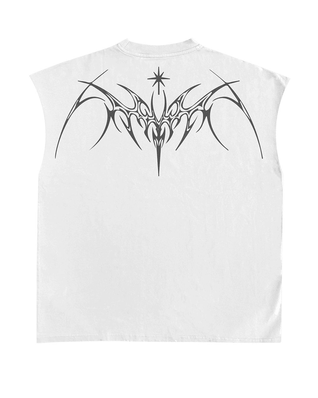 Kyron White Boxy Vest