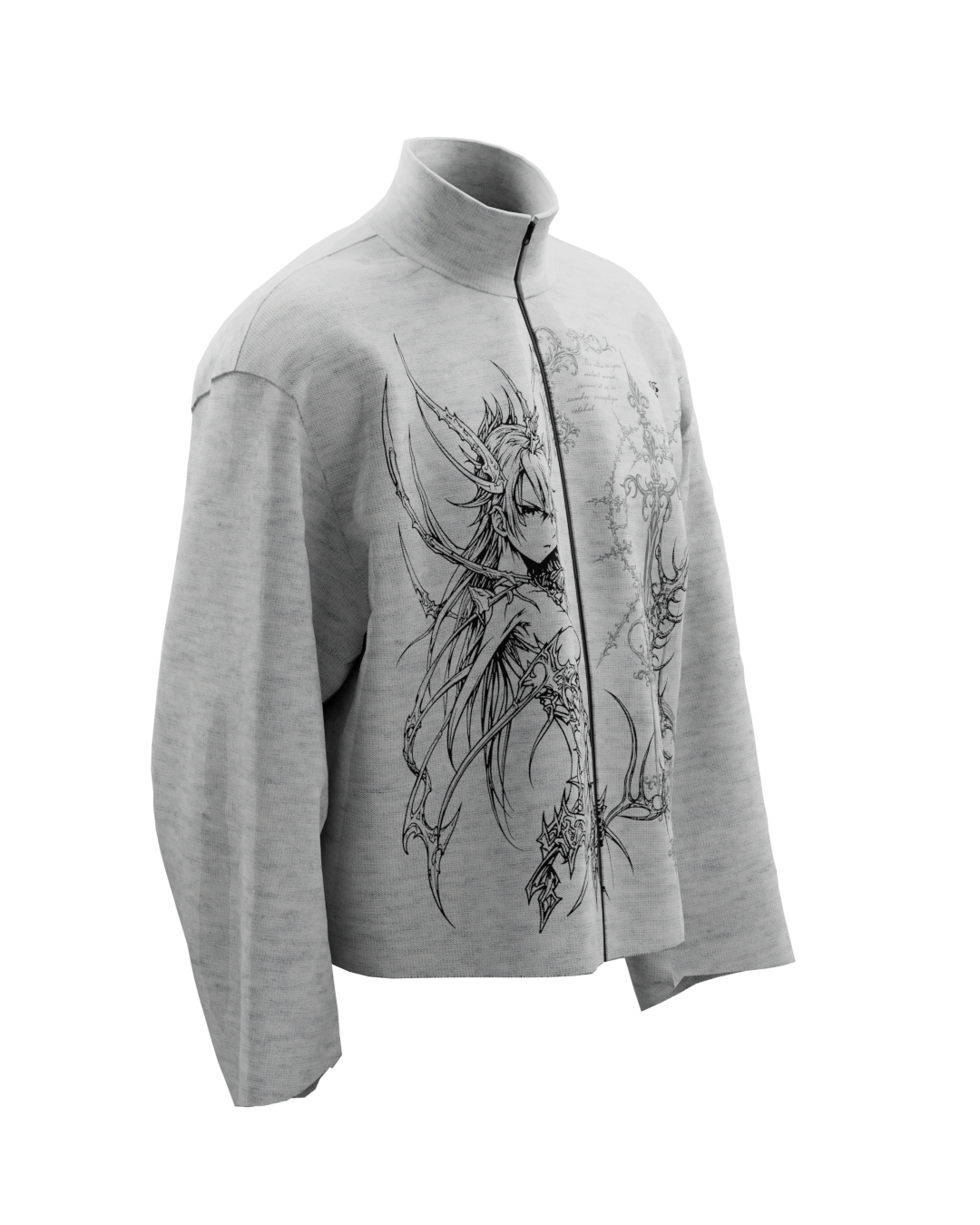 Lilith Grey Boxy Jacket