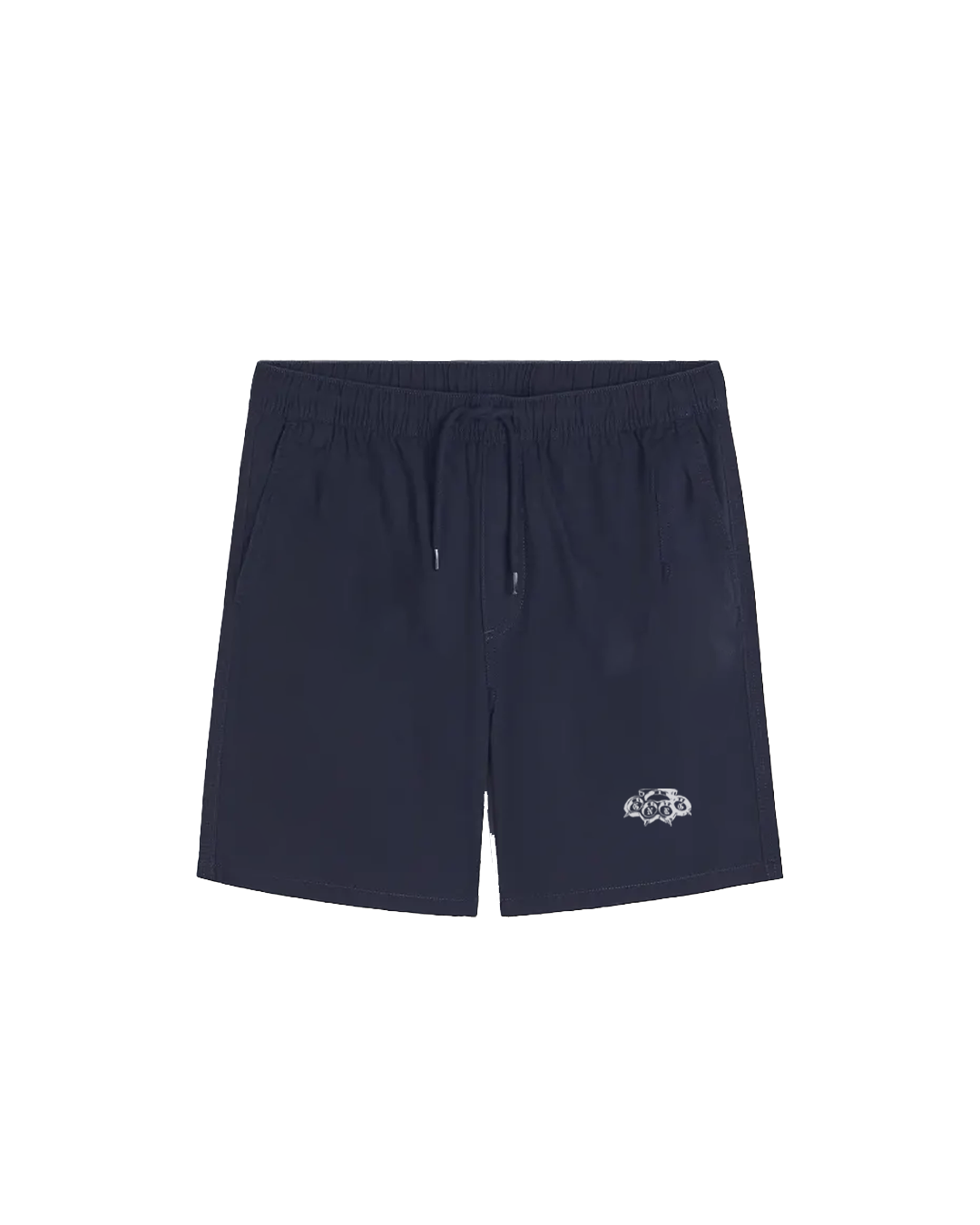 Basic Navy Blue Unisex Shorts