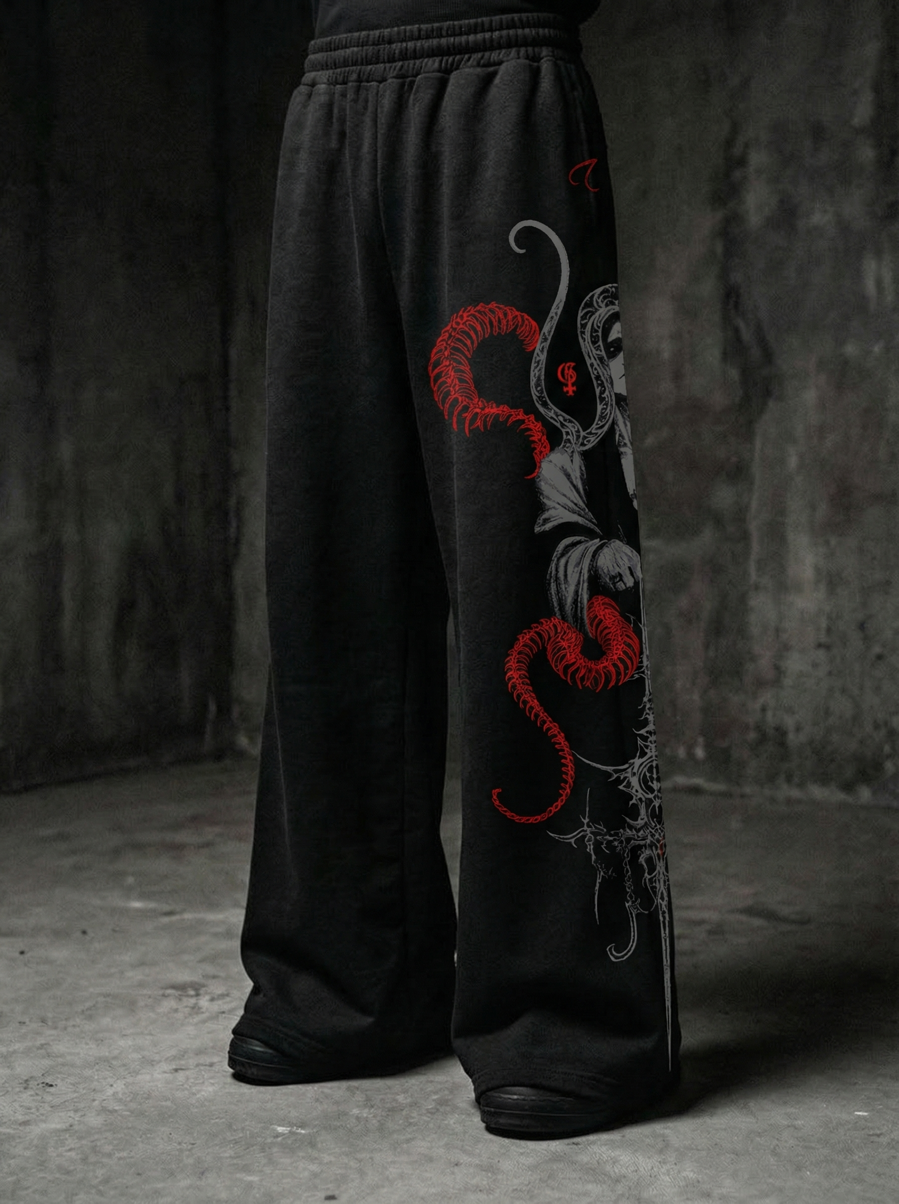 Venin Unisex Straight Fit Baggy Pants