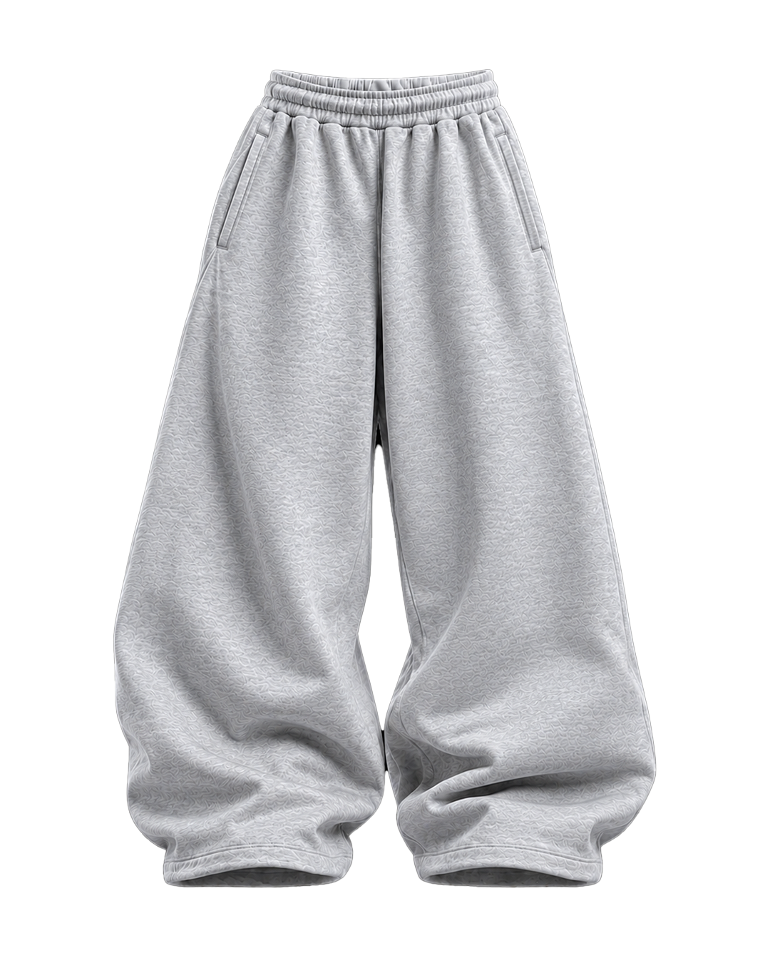 Blank Grey Baggy Pants