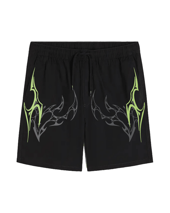 Vitality Unisex Black Shorts