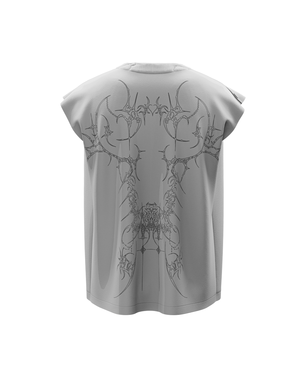 Rakshak Grey Unisex Boxy Vest