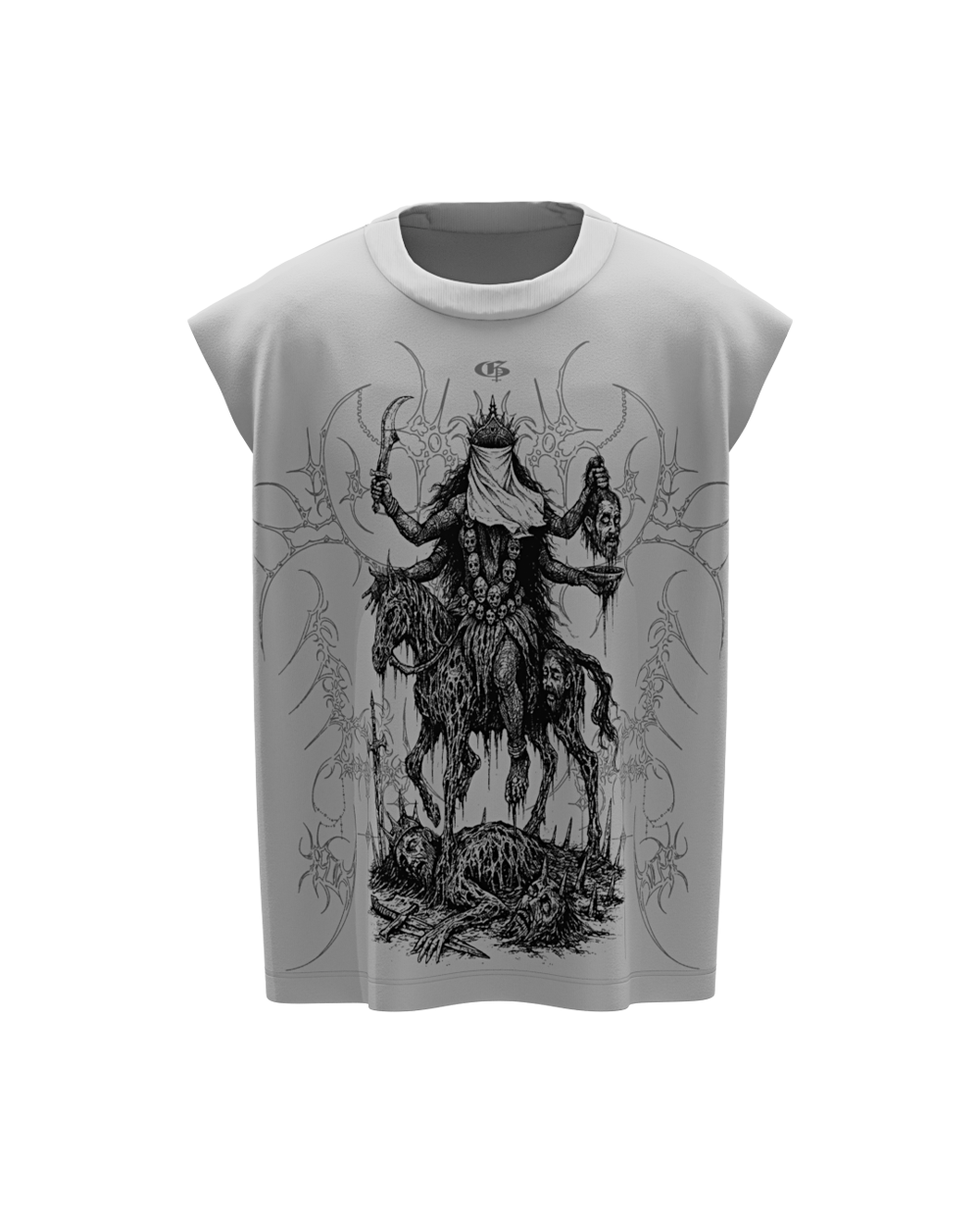 Rakshak Grey Unisex Boxy Vest