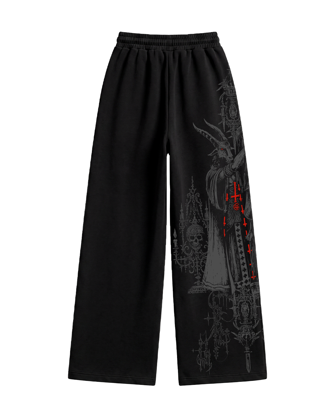 Bleed Black Baggy Pants