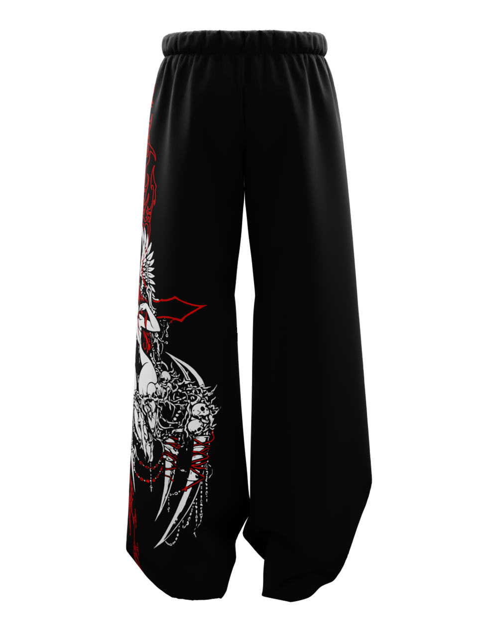 Scarlet Unisex Straight Fit Baggy Pants