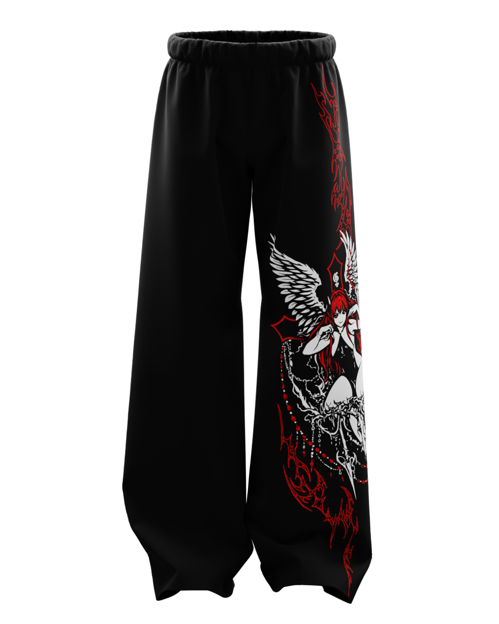 Scarlet Unisex Straight Fit Baggy Pants