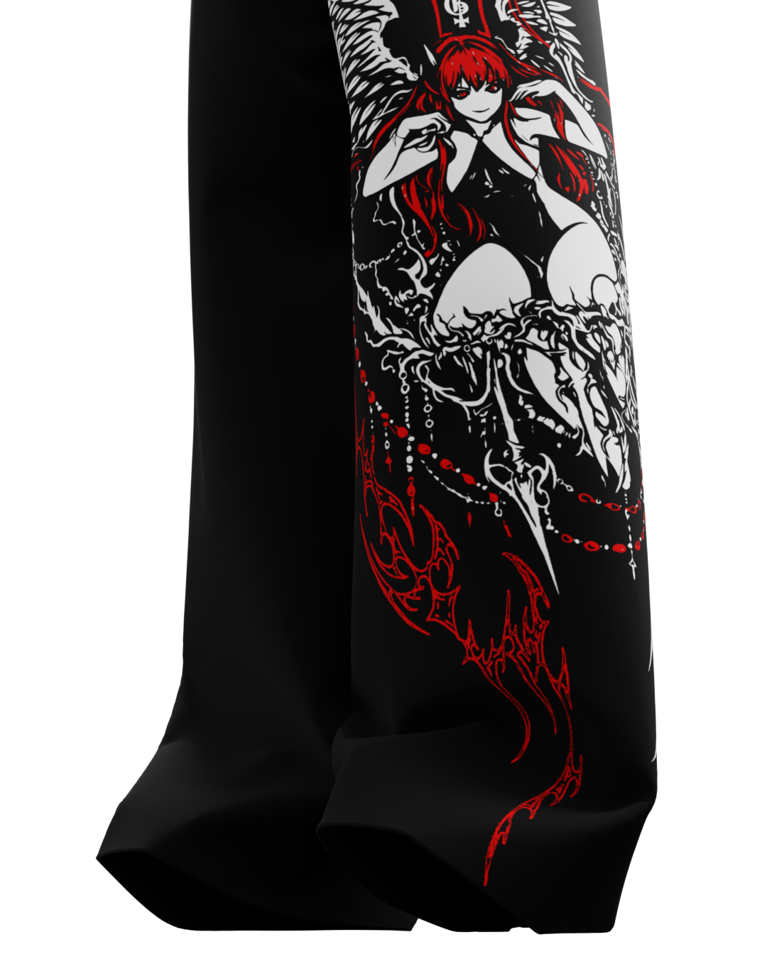 Scarlet Unisex Straight Fit Baggy Pants