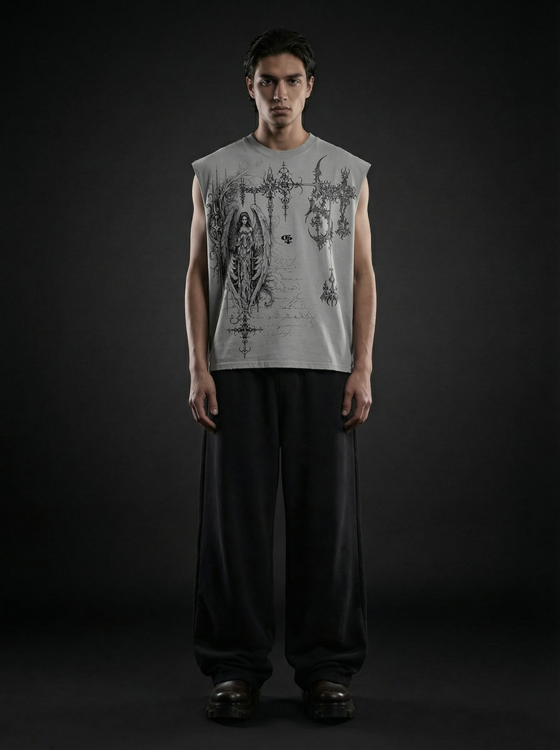 Shade Grey Unisex Boxy Vest