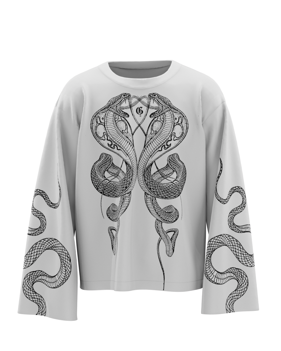 Sinister White Long Sleeves Tshirt