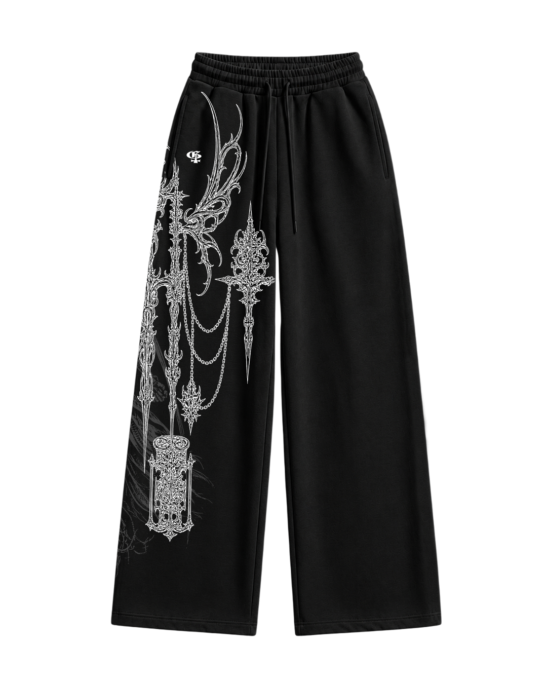 Malenia Black Baggy Pants