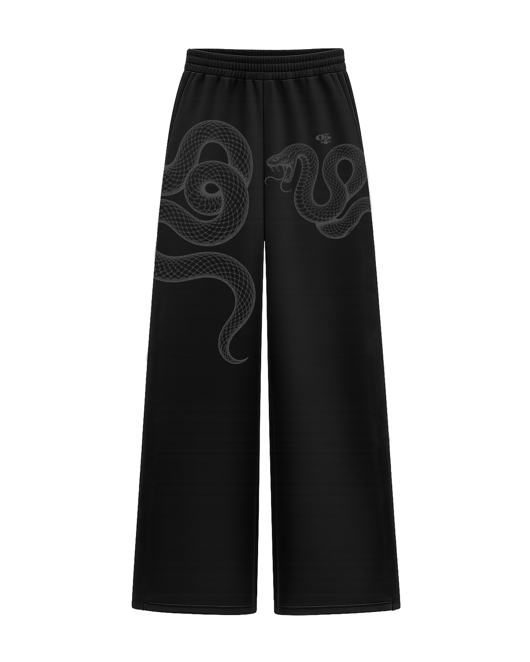 Rattle Black Baggy Pants