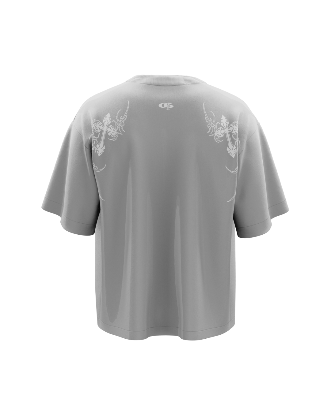 Warlock Grey Boxy Oversized Tshirt