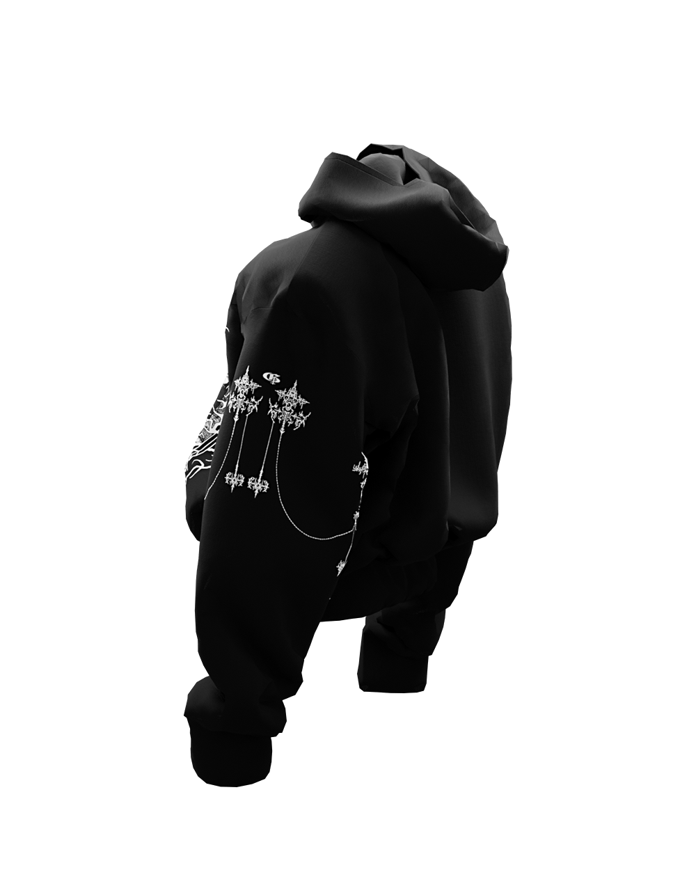 Exorcist Black Unisex Zipper Hoodie [PRE-ORDER]