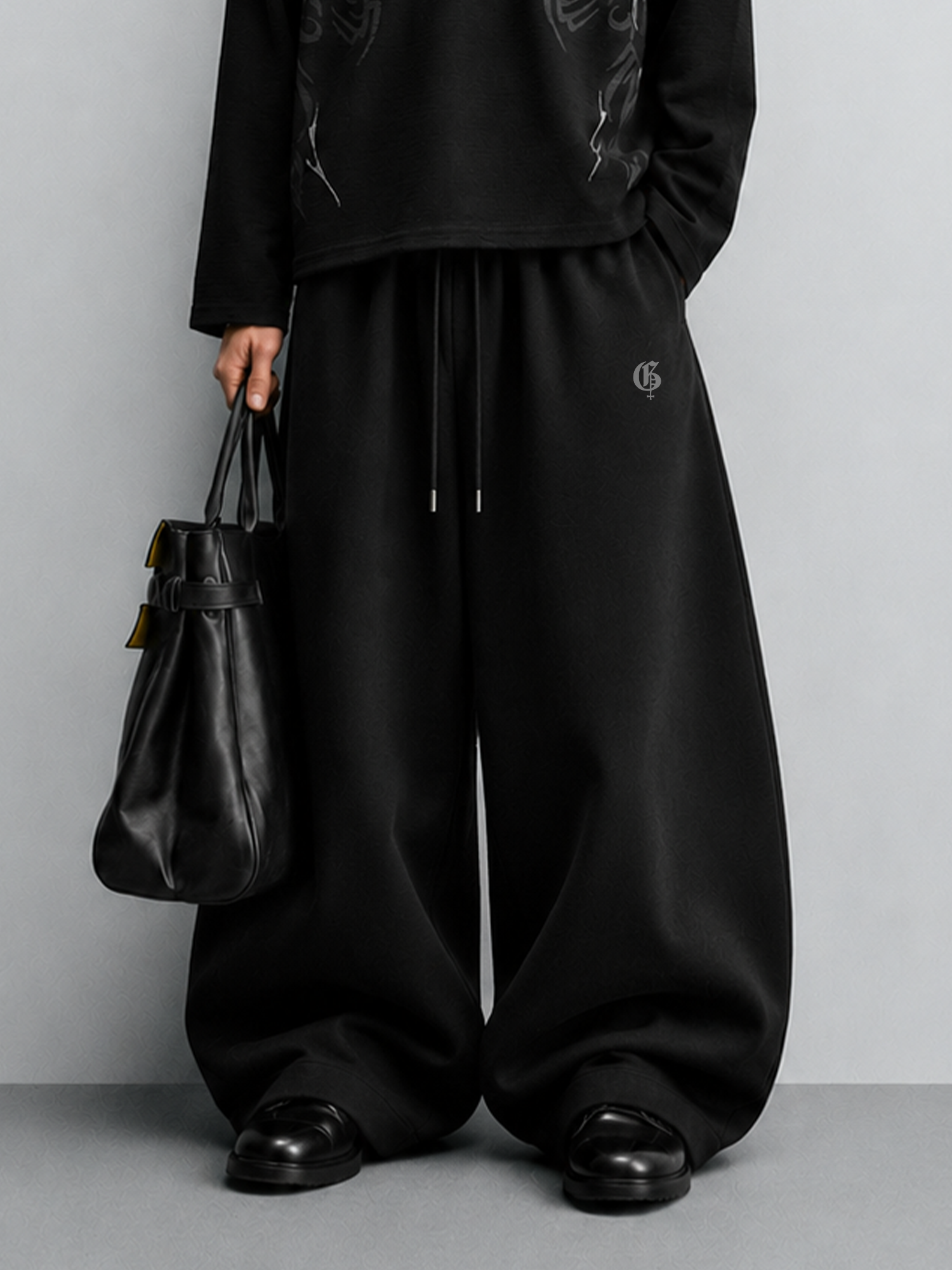 Genrage Black Balloon Pants