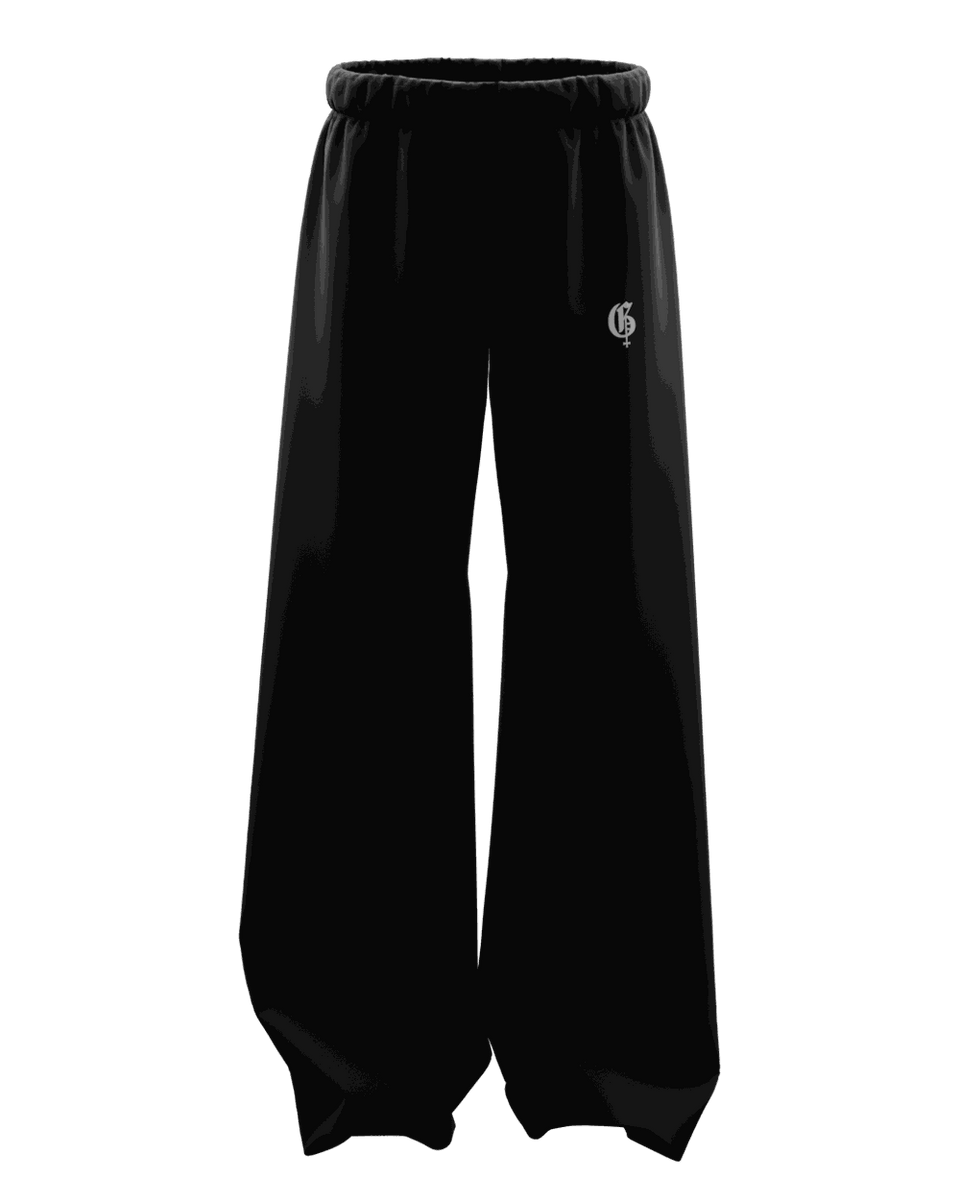 Basic Black Baggy Pants