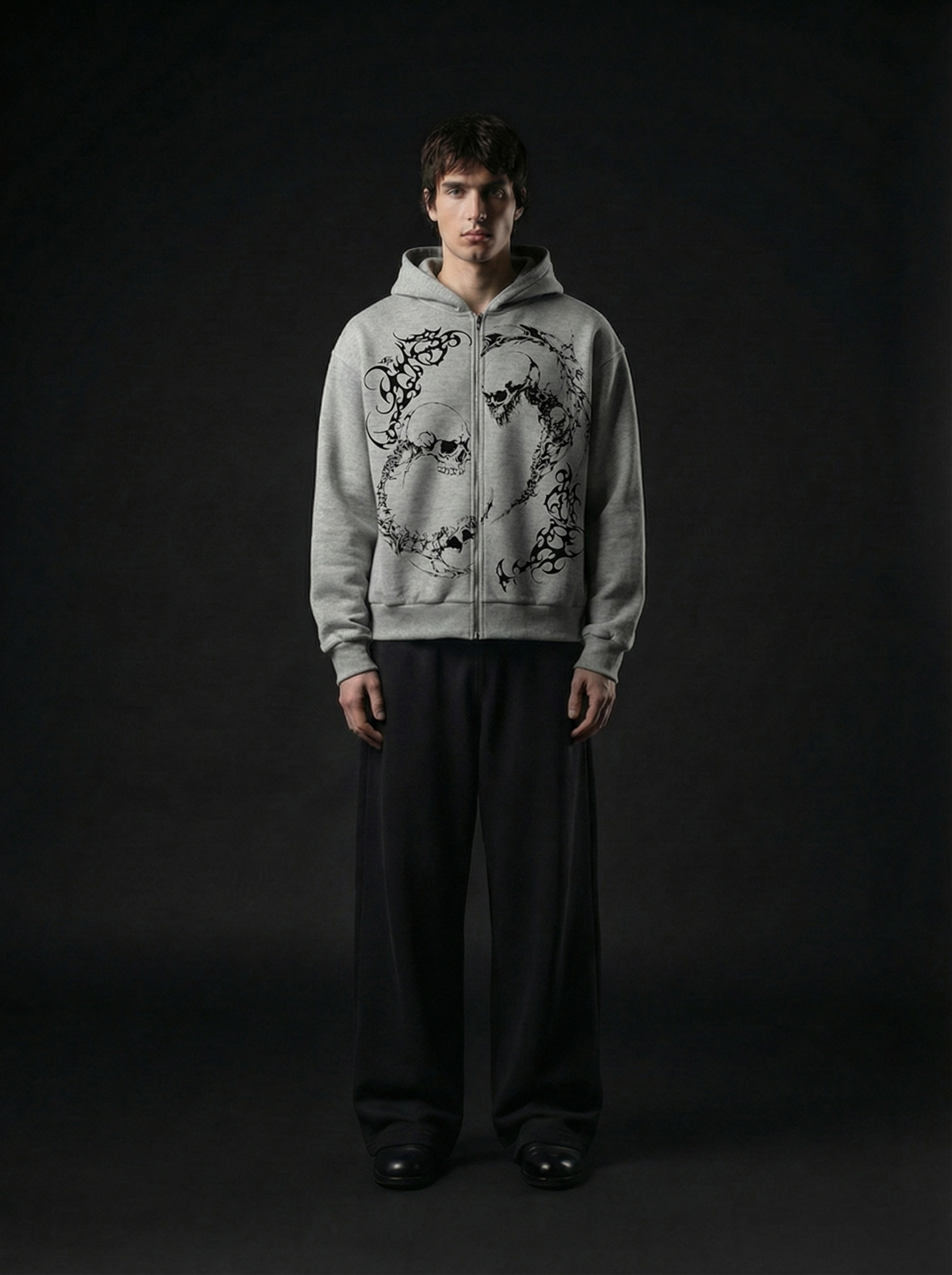 biface-melange-unisex-zipper-hoodie-genrage-2