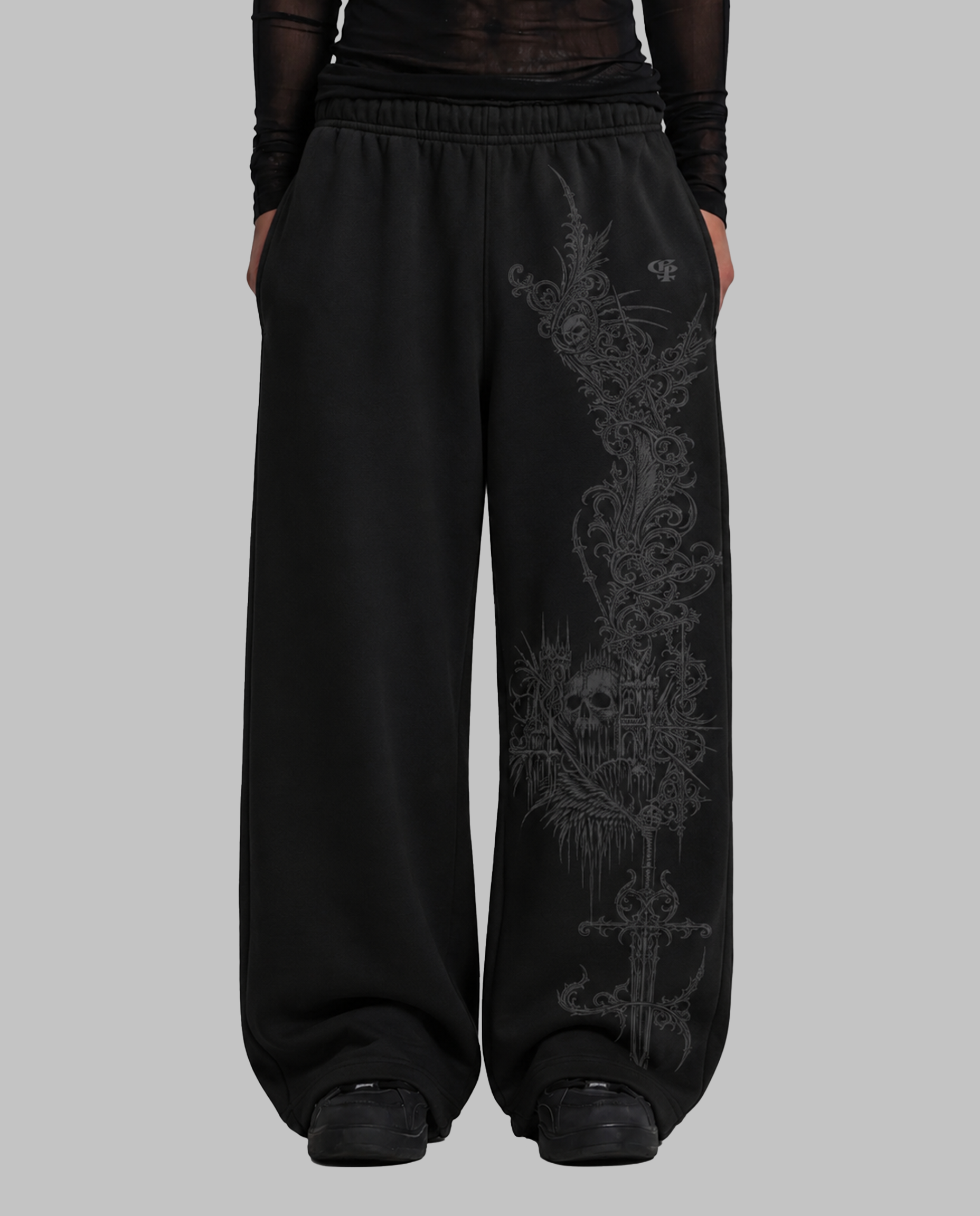 burial-black-baggy-pants-genrage-1