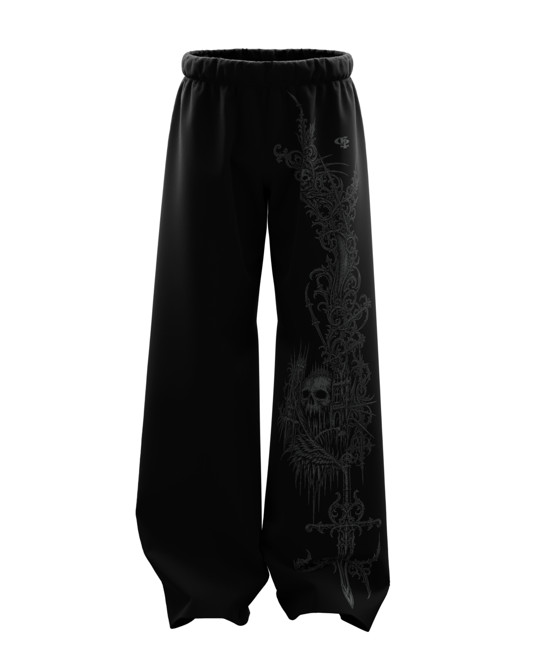 burial-black-baggy-pants-genrage-3