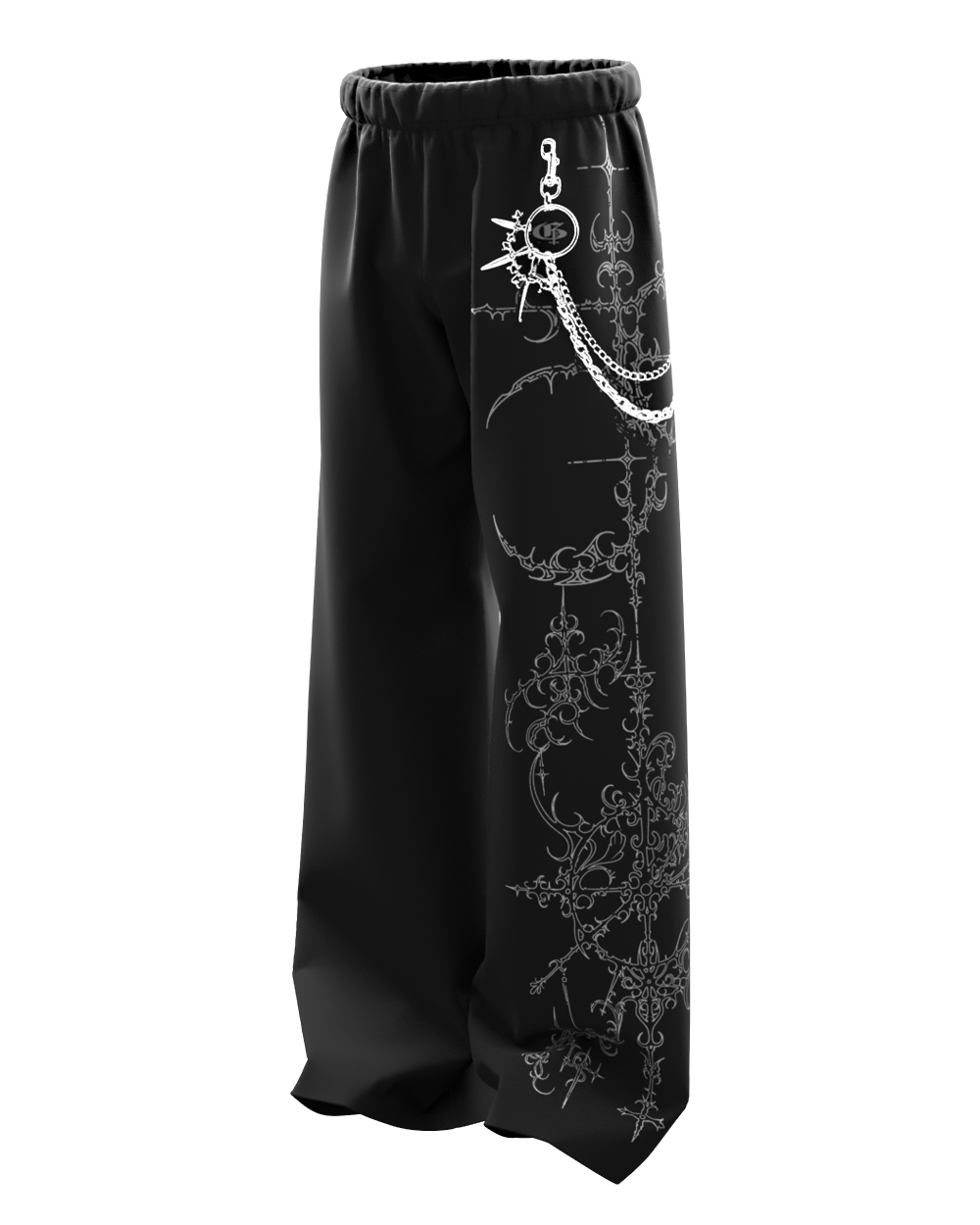 chainsaw-unisex-straight-fit-baggy-pants-genrage-2