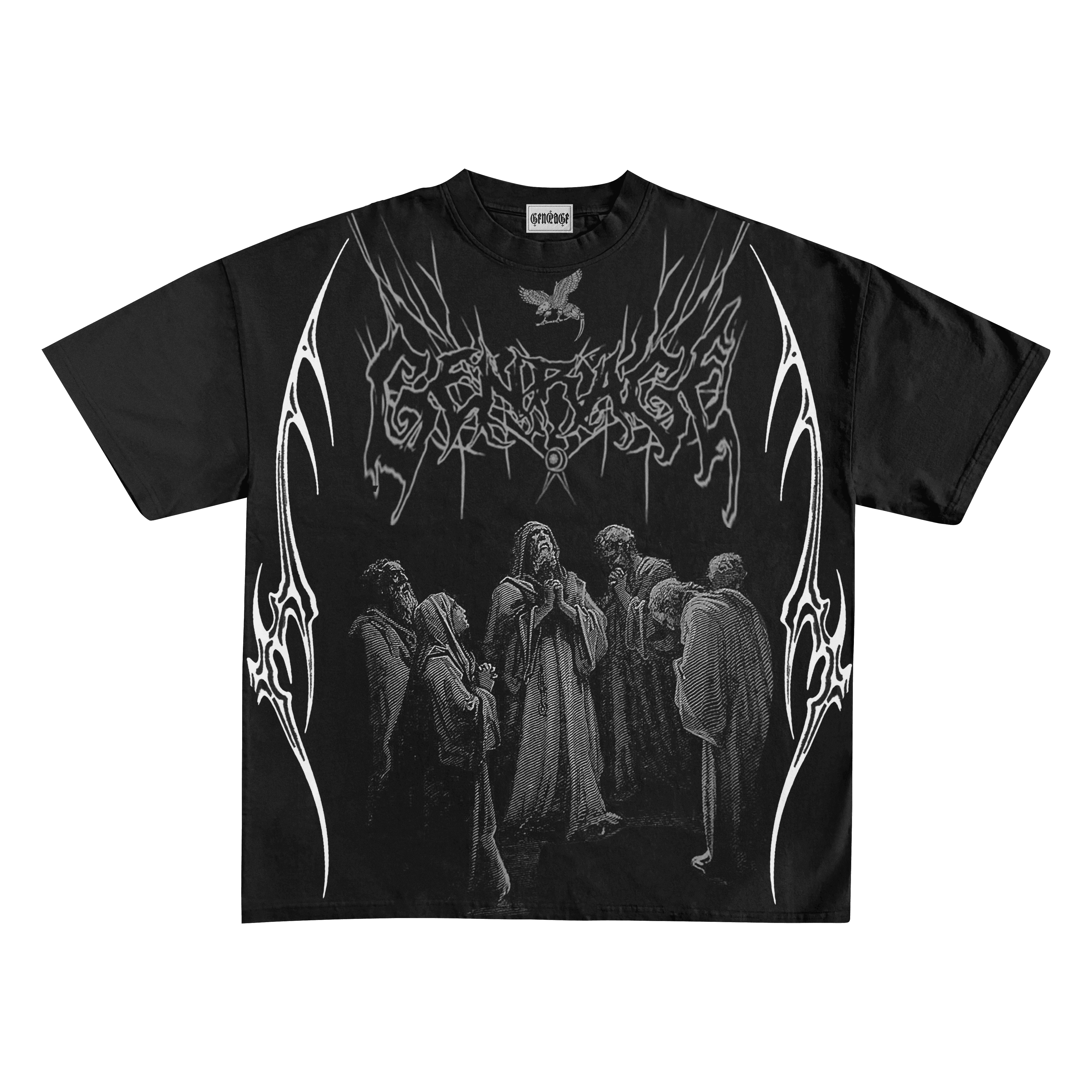 Hail Genrage Boxy Oversized Tshirt - GENRAGE