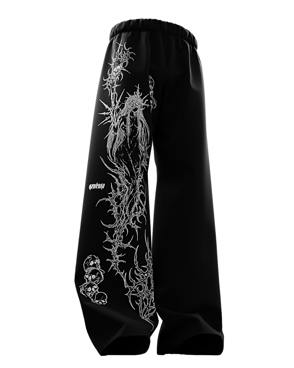 Decay Unisex Straight Fit Baggy Pants