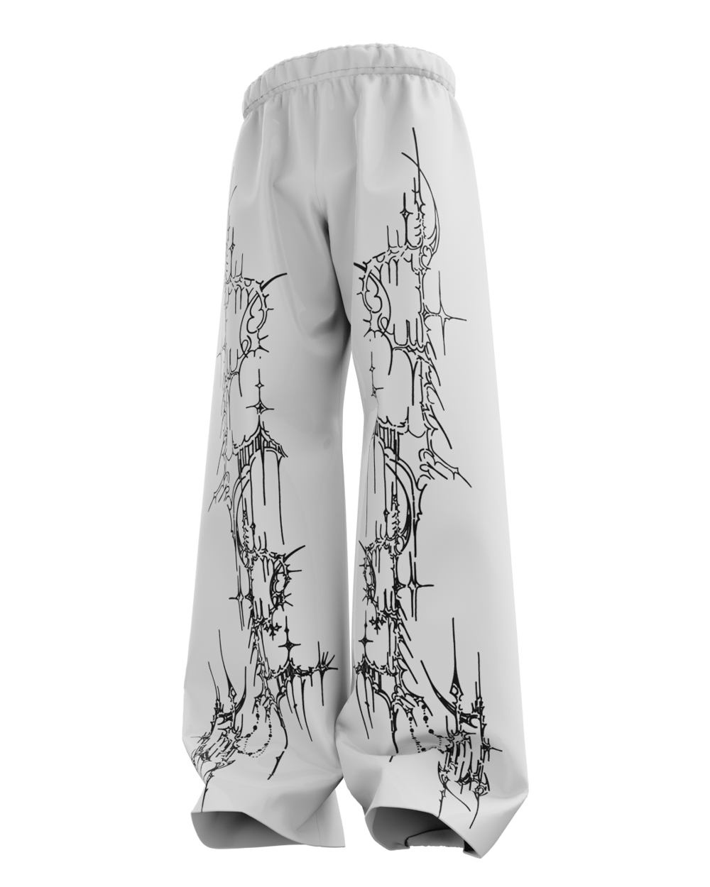 Crystal Sigilborn Unisex Straight Fit Baggy Pants