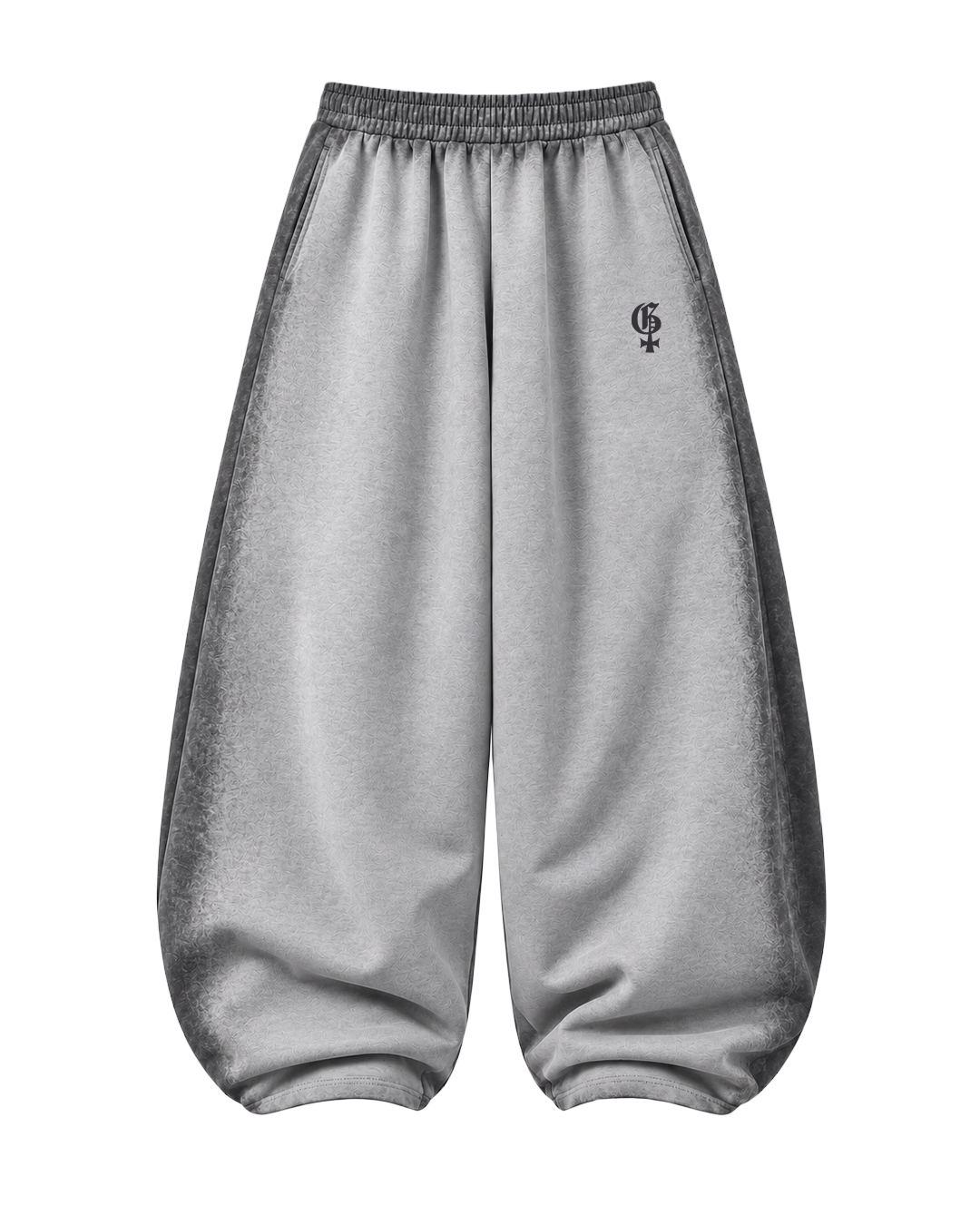 Fade Grey Balloon Pants