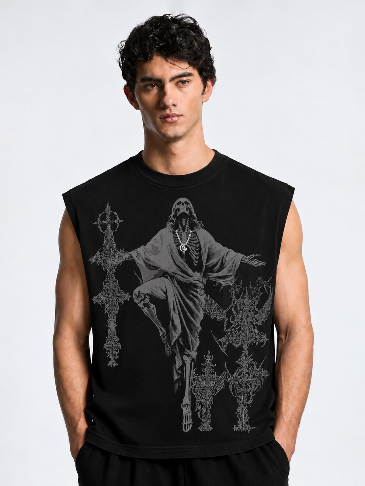 forsaken-black-boxy-unisex-vest-genrage-6
