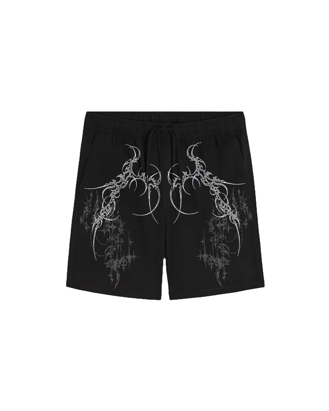 Sigil Black Unisex Shorts