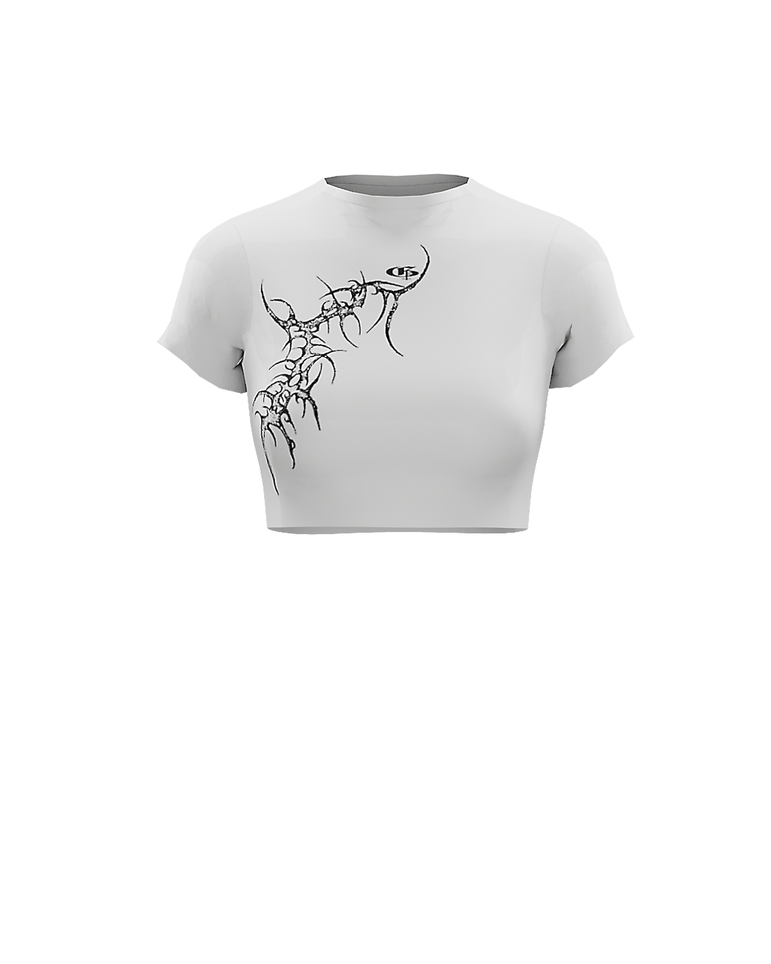 Hollow Women's Baby Tee