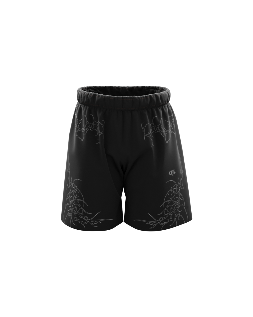 Drift Black Unisex Shorts