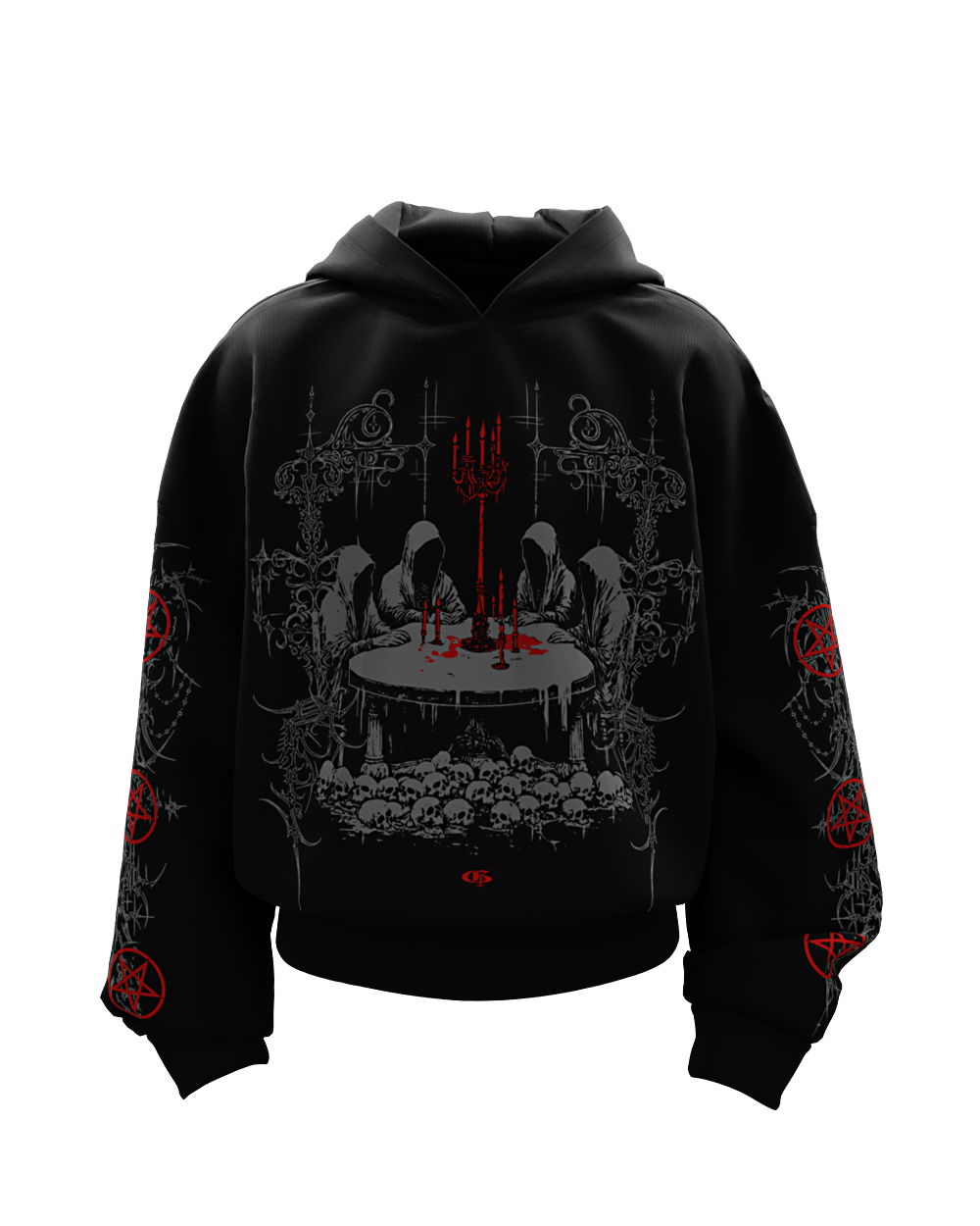 Ritual Black Boxy Oversized Hoodie [PRE-ORDER]