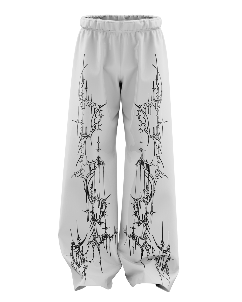 Crystal Sigilborn Unisex Straight Fit Baggy Pants