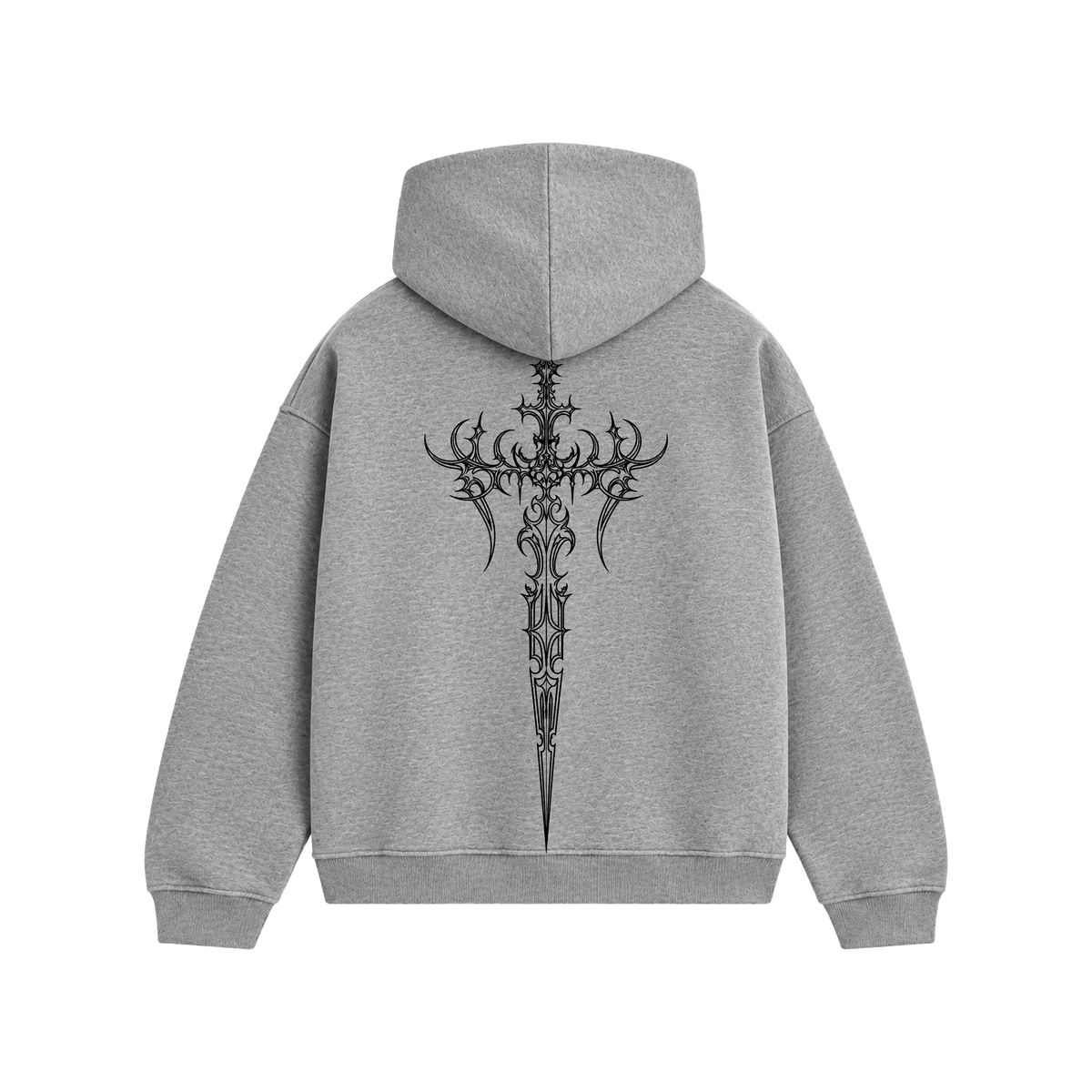 Nexus Melange Boxy Hoodie