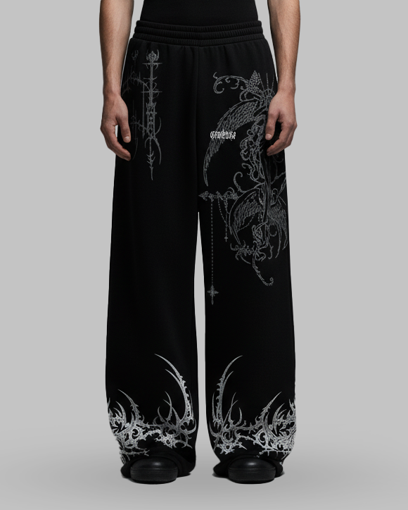 Havok Black Baggy Pants