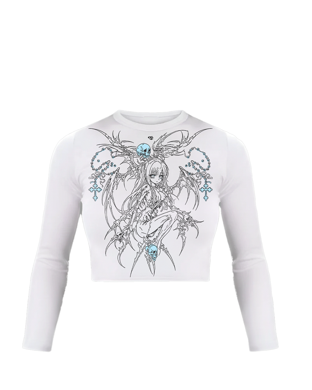 haze-white-long-sleeve-baby-tee-genrage-2