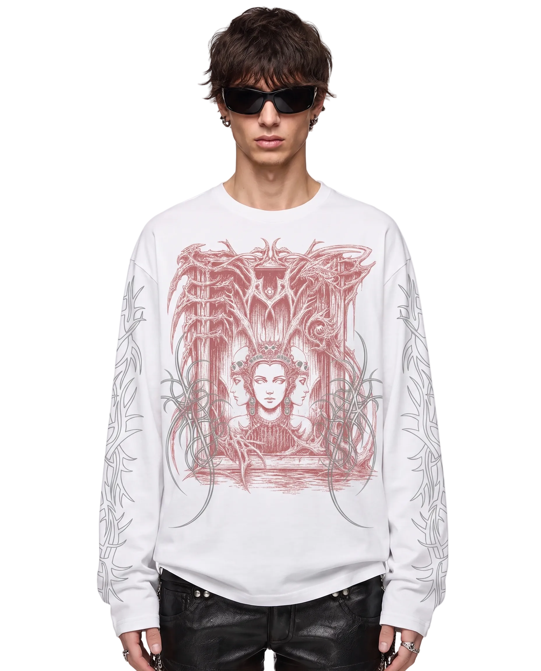 Agni White Full Sleeves