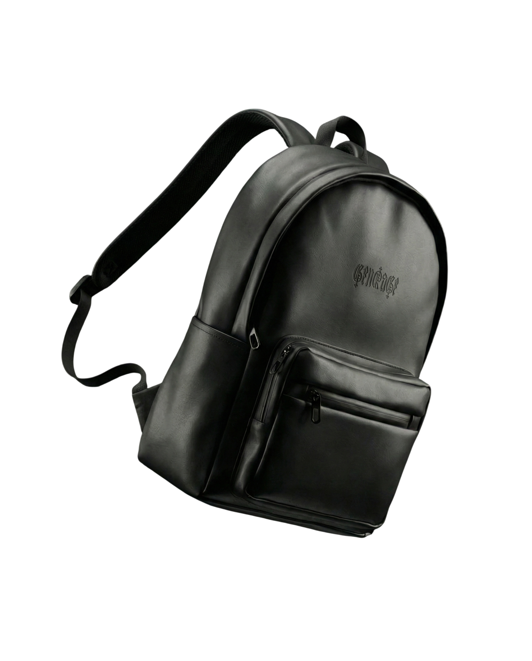 LEATHER BAGPACK - Image 1