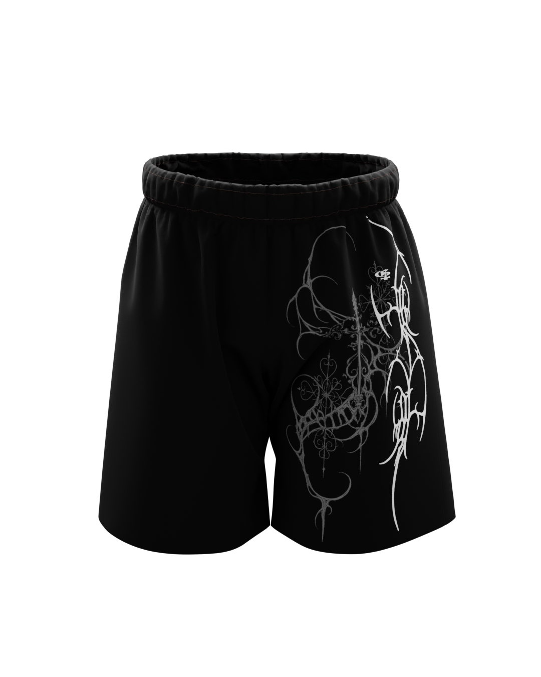 nova-black-unisex-shorts-genrage-1