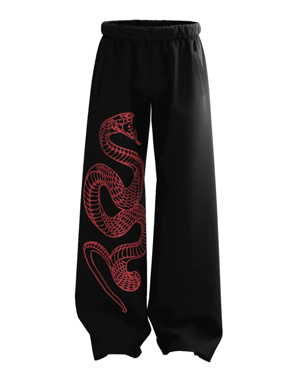 Pythonic Unisex Straight Fit Baggy Pants