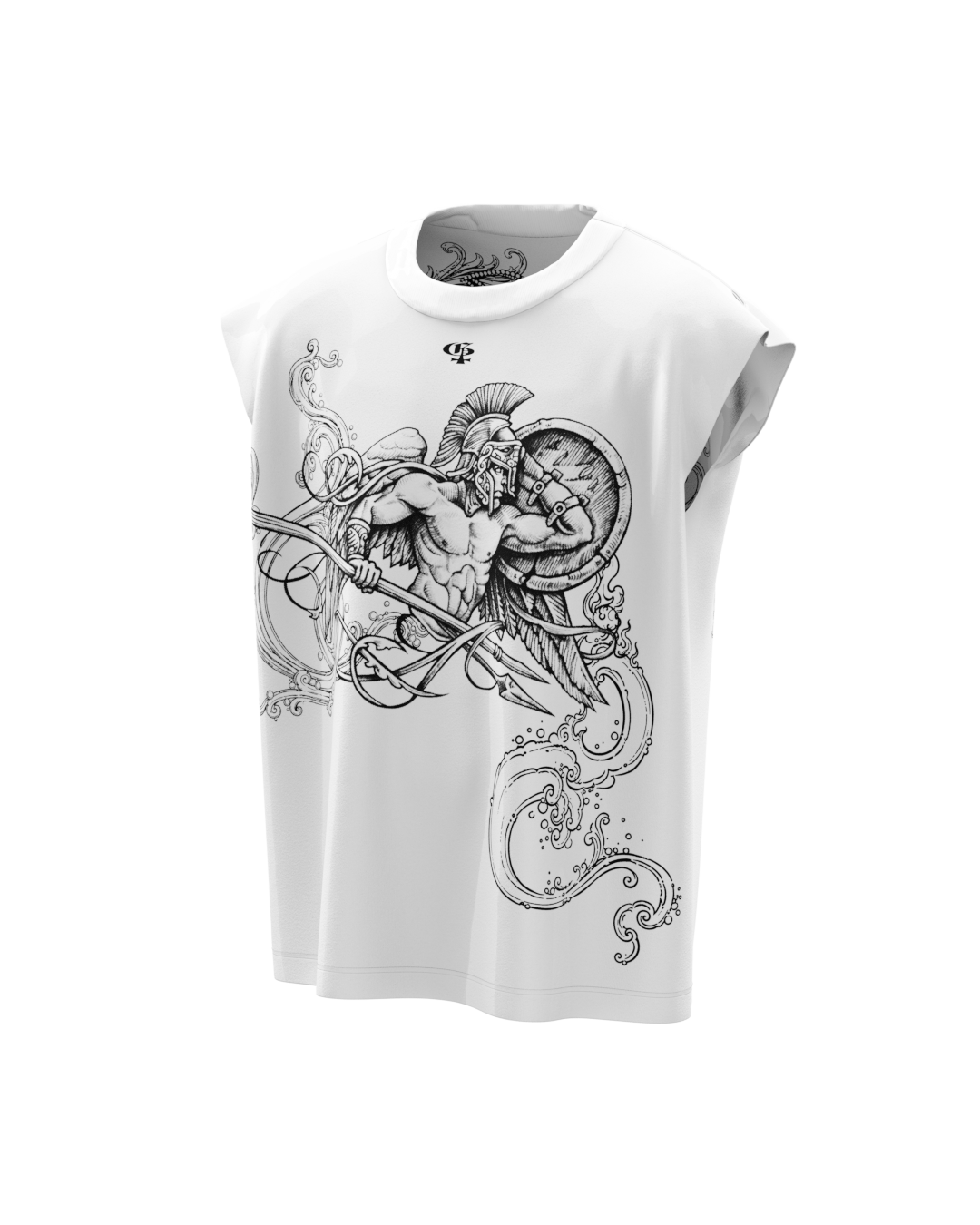 Angel White Vest