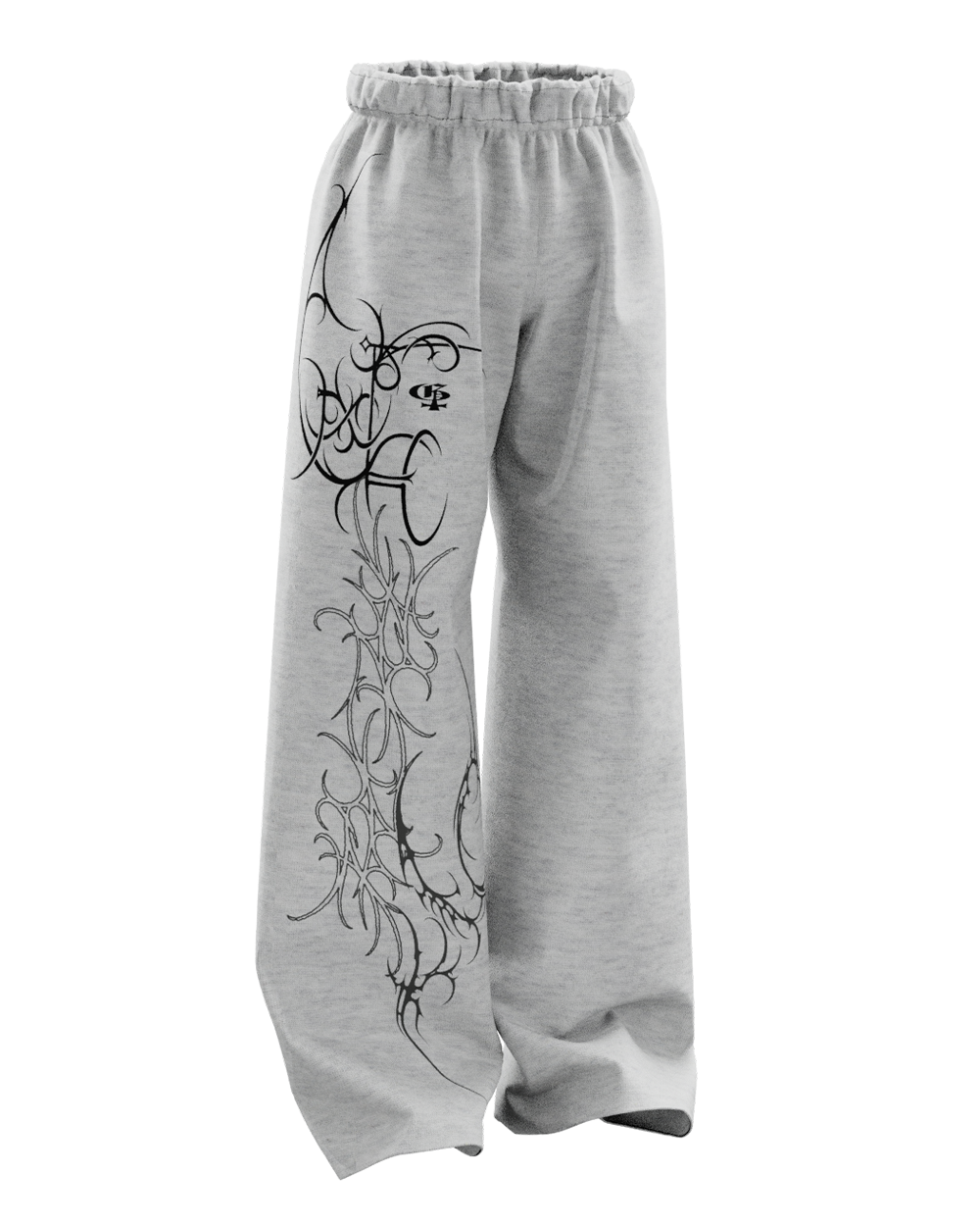 Grey Beast Baggy Pants