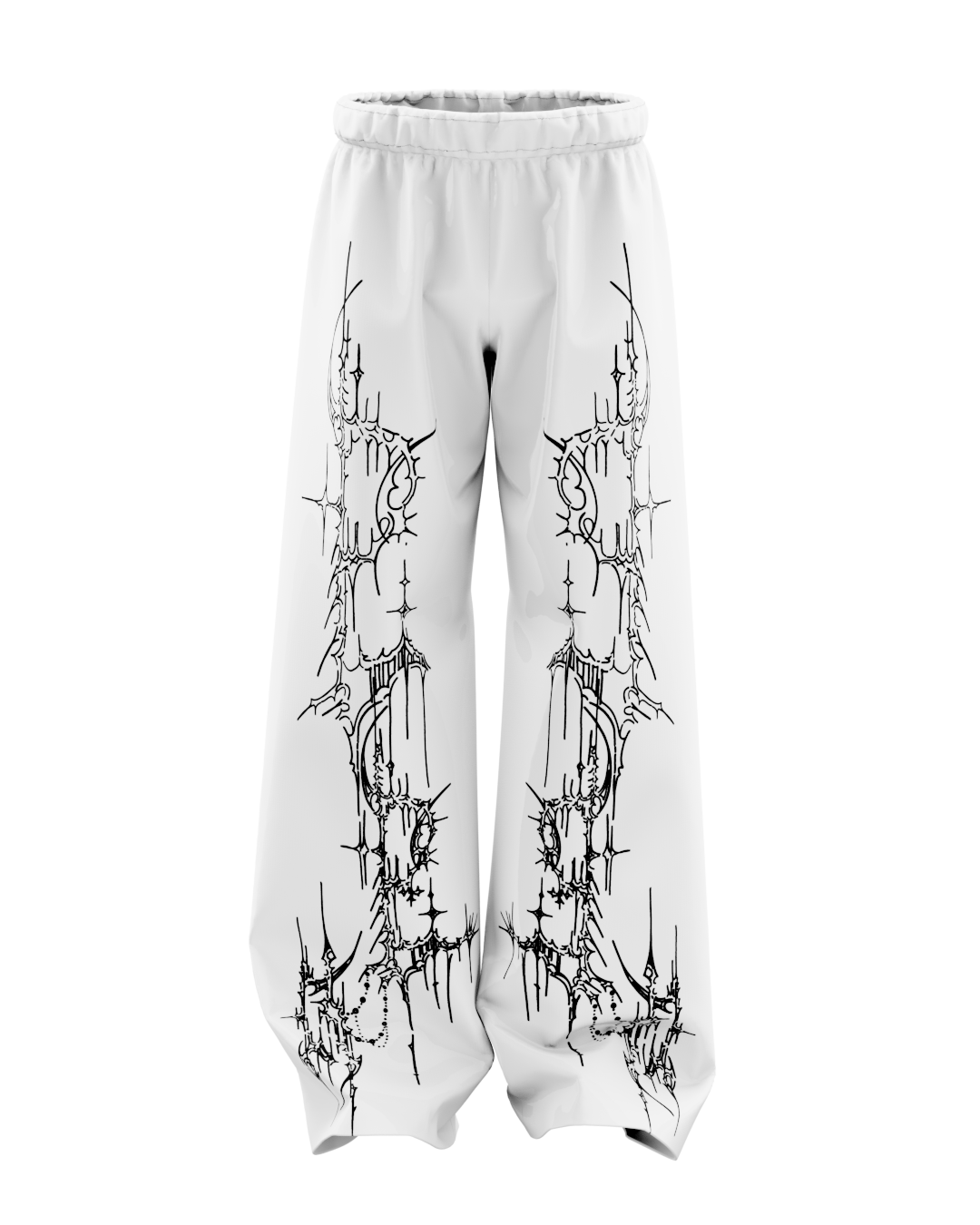 Crystal Sigilborn Unisex Straight Fit Baggy Pants