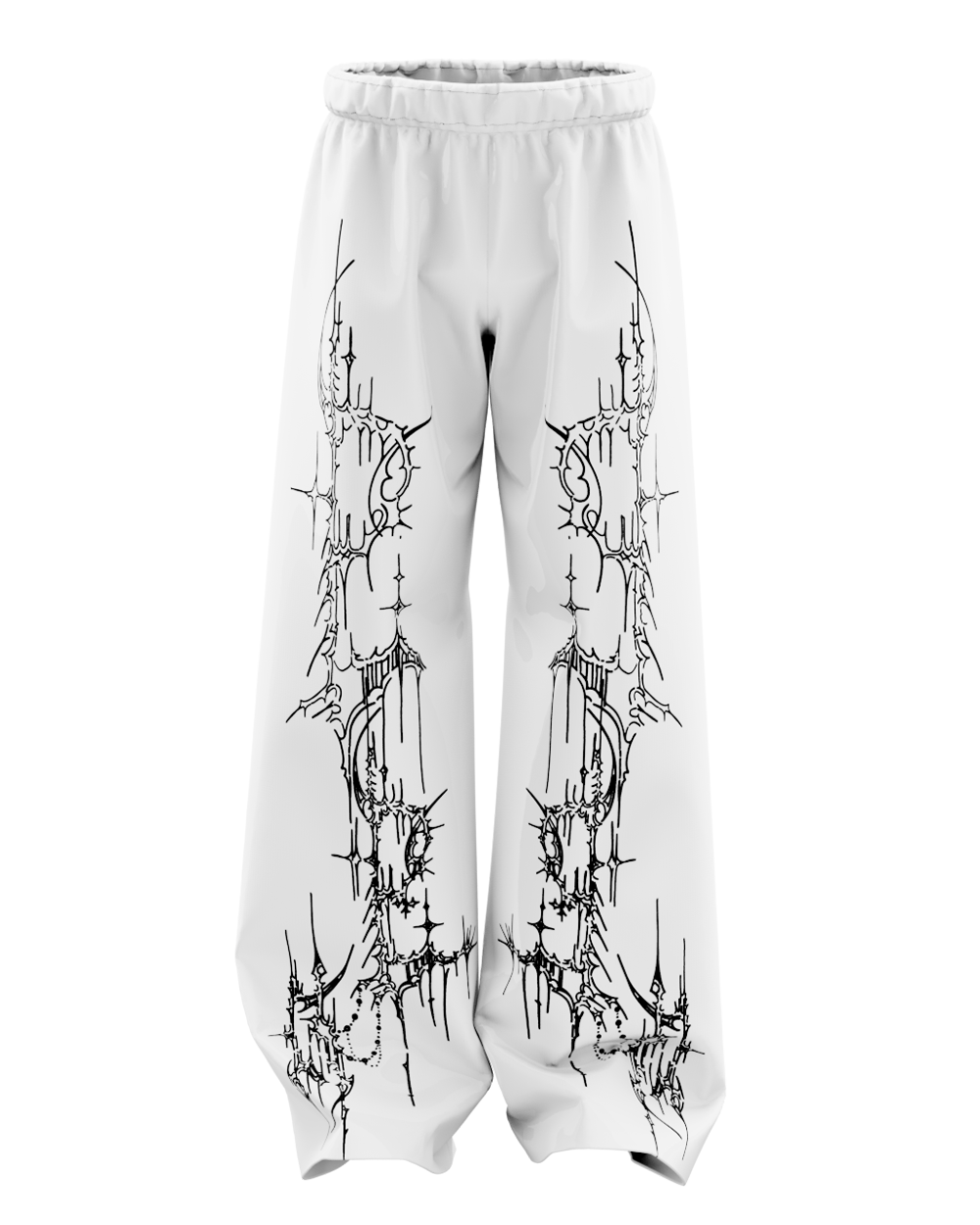 Crystal Sigilborn Unisex Straight Fit Baggy Pants